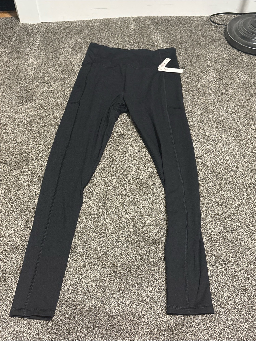 Victoria's Secret Black Women Leggings with Side Pockets